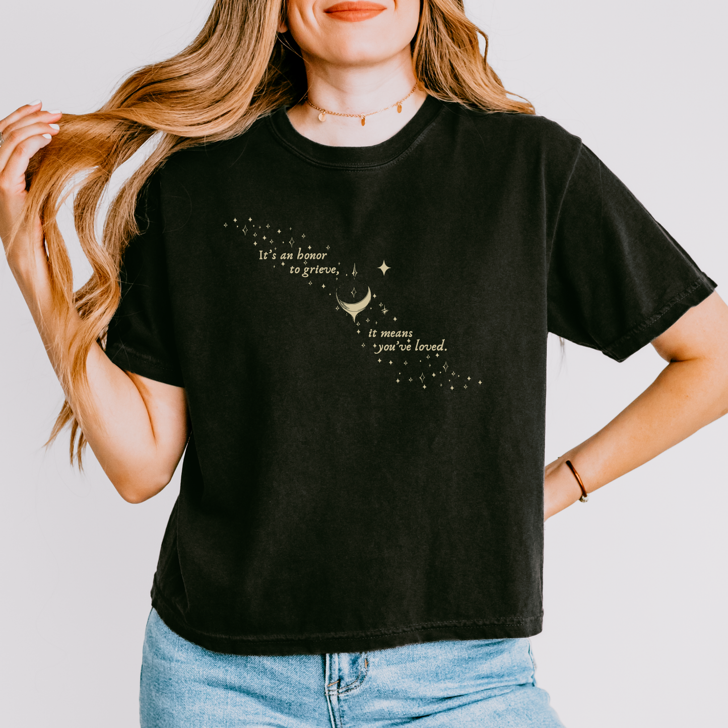 Grief and Love | Severed Oaths Crop Top