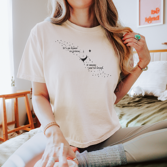 Grief and Love | Severed Oaths Crop Top