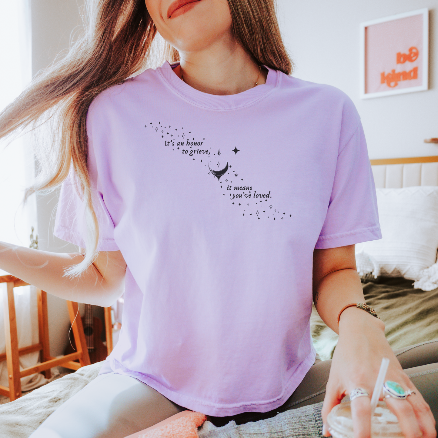 Grief and Love | Severed Oaths Crop Top