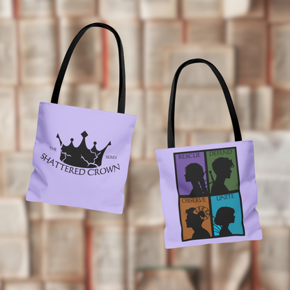 Hero Values | Shattered Crown Tote Bag