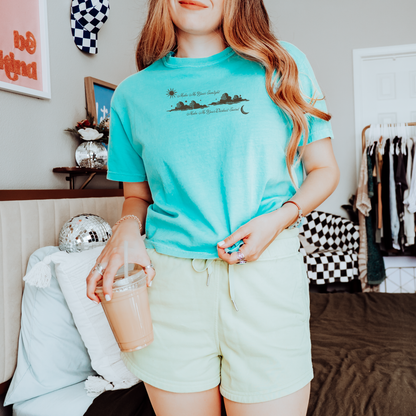 Sunshine or Darkness | Courts Between Crop Top