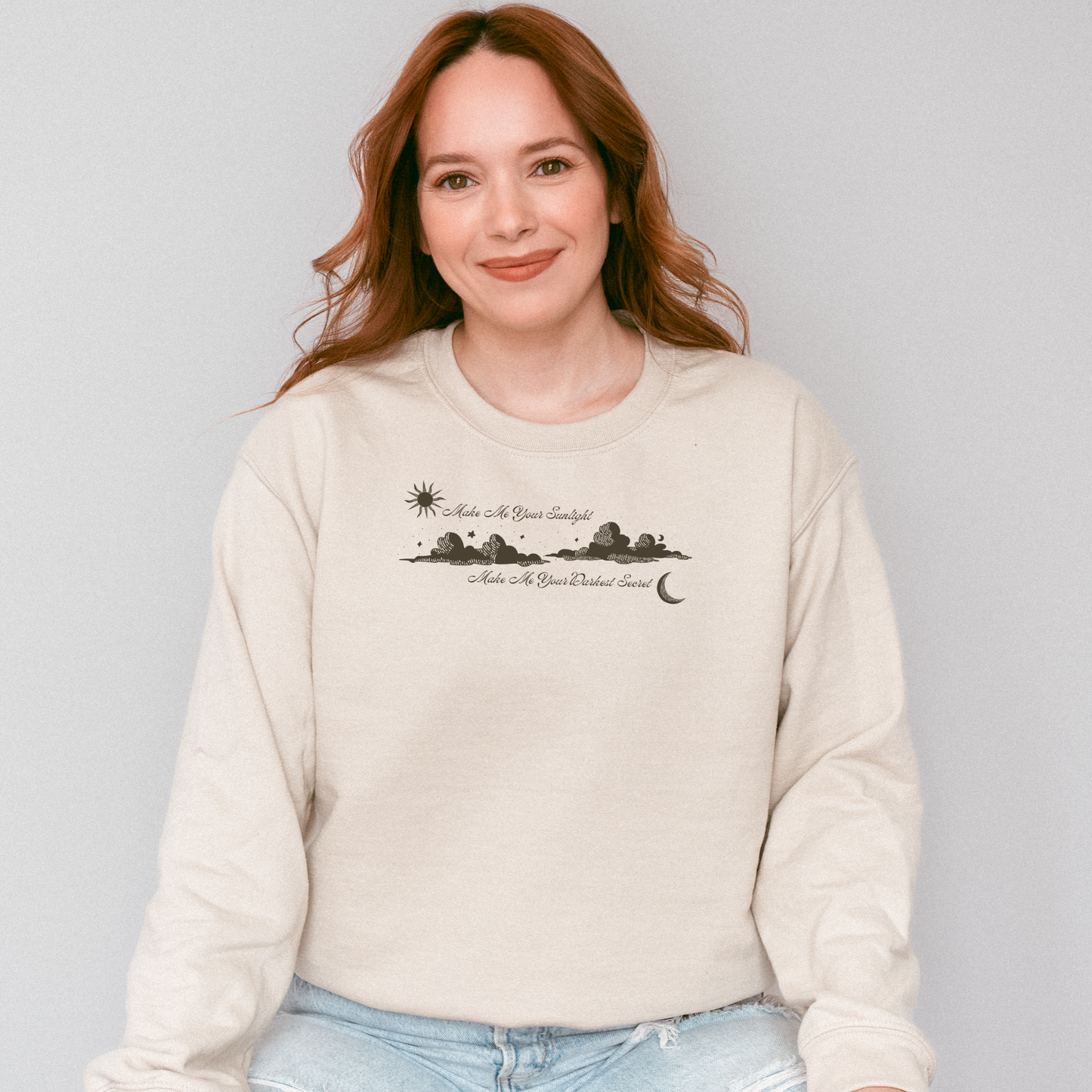 Sunshine or Darkness | Courts Between Sweatshirt