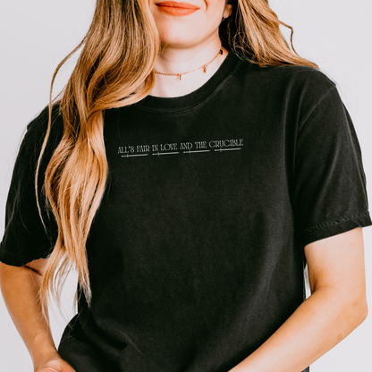 Love & Crucible | Shattered Crown Crop Top