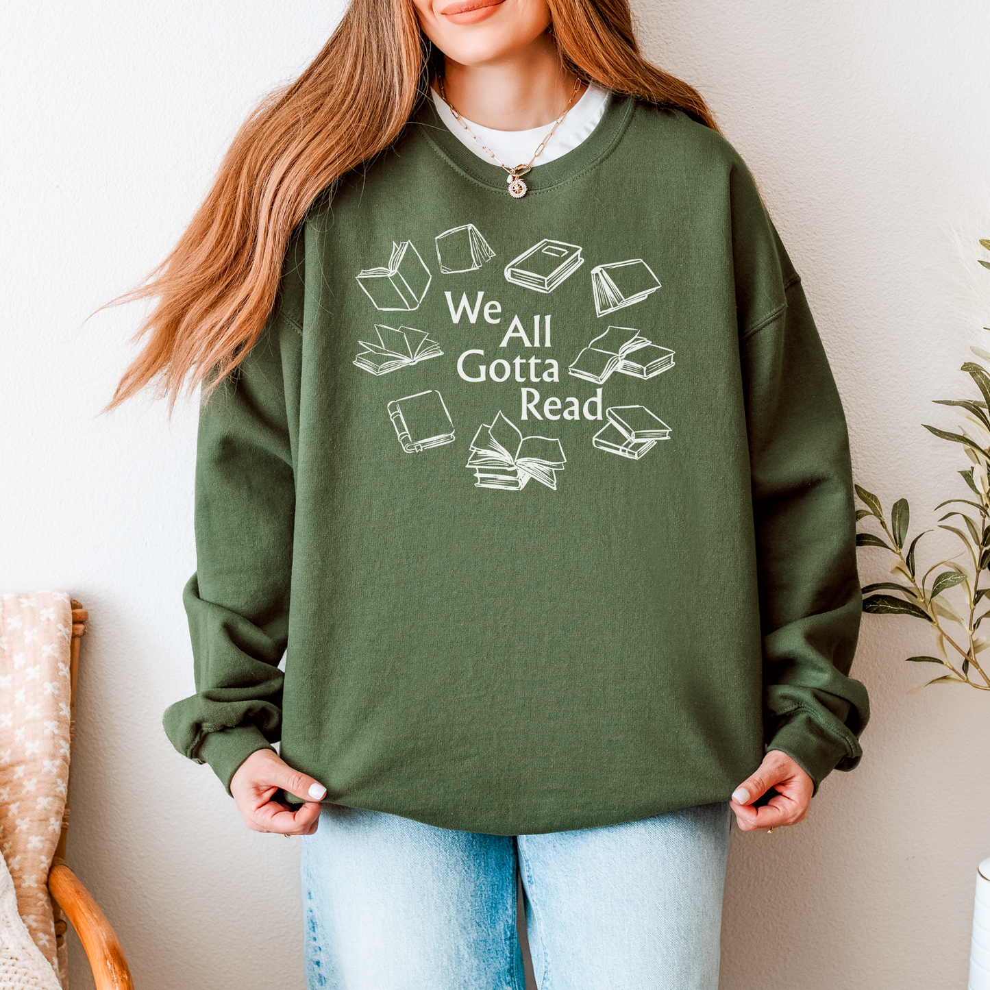 We All Gotta Read Sweatshirt