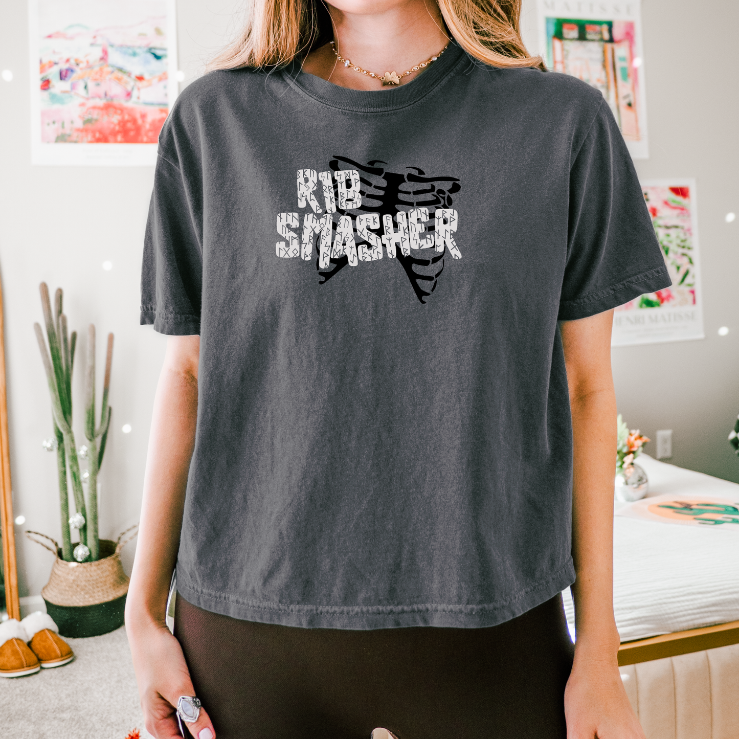 Rib Smasher | The Ashen Series Crop Top